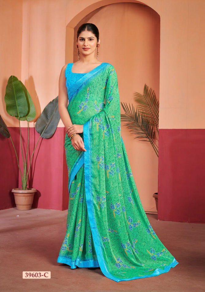 Simayaa Vol 28 By Ruchi Chiffon Daily Wear Saree Wholesalers In Delhi